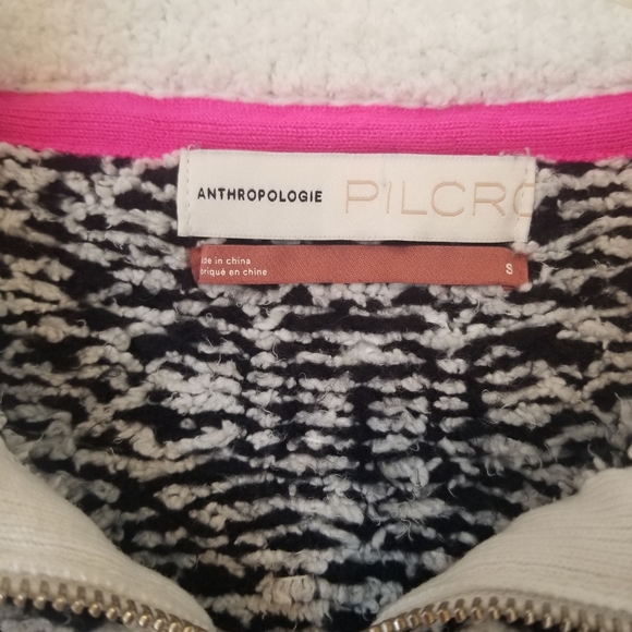 Anthropologie Pilcro Maia Quarter Zip Pullover Sweater - Picture 3 of 8